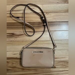 Michael Kors Beige Crossbody Bag
